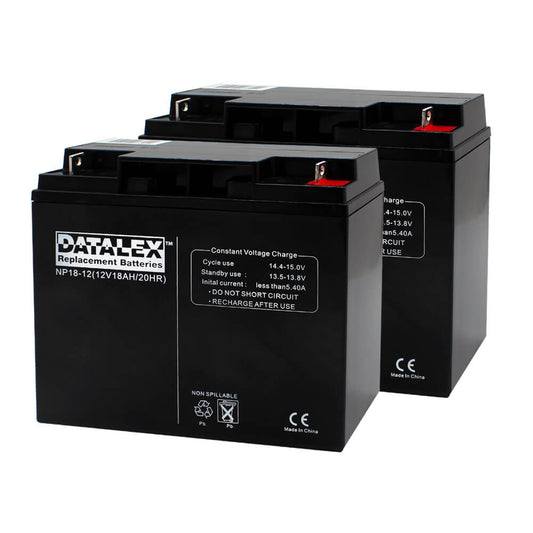 12V 18Ah,UPS Batteries Replacement for APC Smart-UPS 2 pack